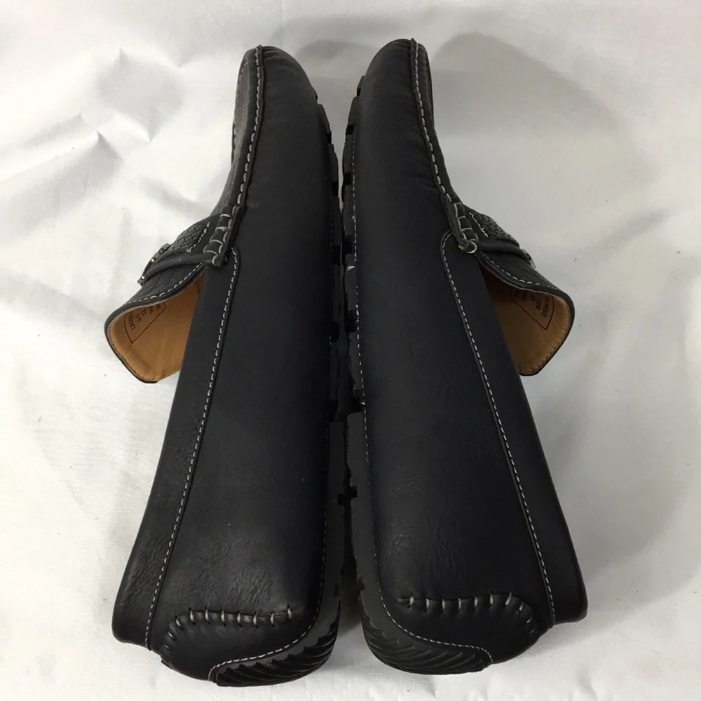 Rocawear Mens Black Ludlow Loafers Size 12 Like-NEW Condition